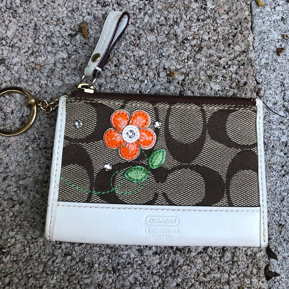 Coach  card holder/key